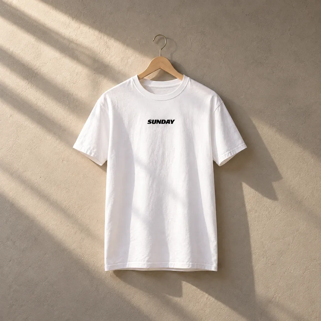 T-shirt SUNDAY (white)
