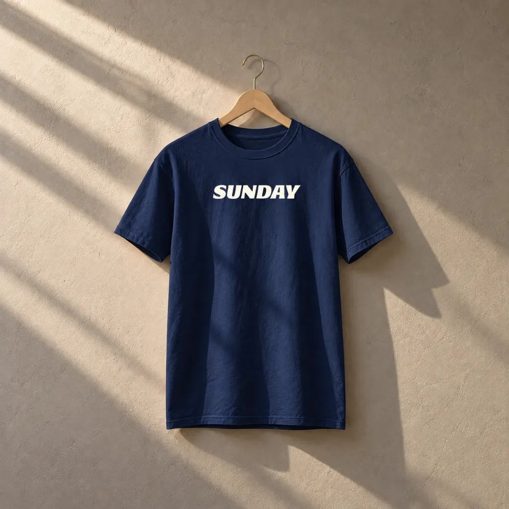 T-shirt SUNDAY (blue) (XS)